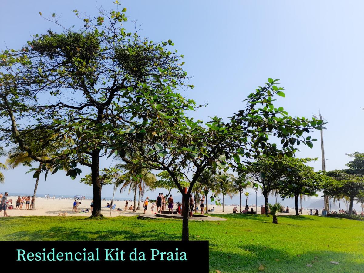 Residencial Kit Da Praia Apartment Santos  Luaran gambar